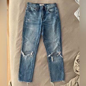 Madewell High-Rise Slim Boyjean